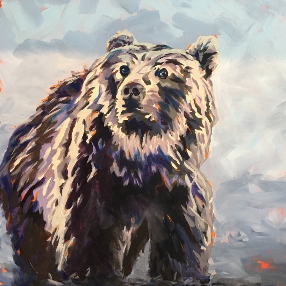 Bear - Cathy Wharin-Painting-Eclipse Art Gallery