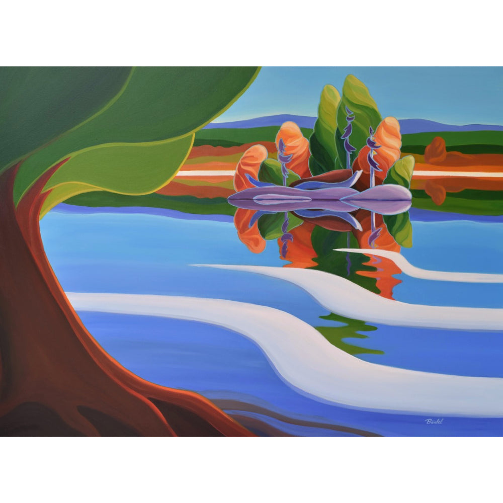 Solitude Island - Barbel Smith-Painting-Eclipse Art Gallery