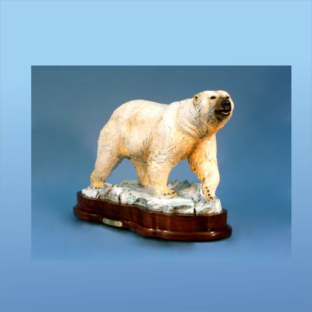 Polar Bear 1 - Reg Parsons-Sculpture-Eclipse Art Gallery