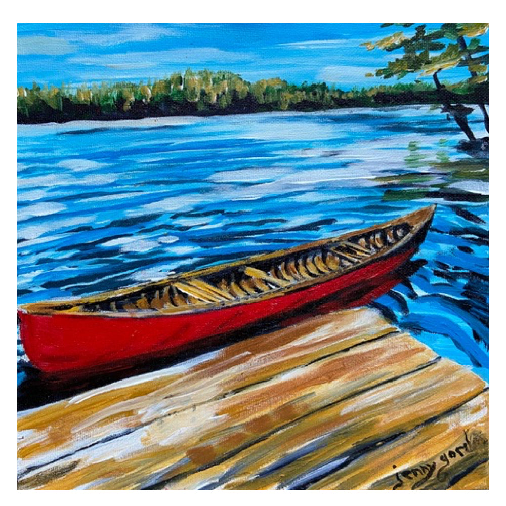 Red Canoe - Jenny Gordon
