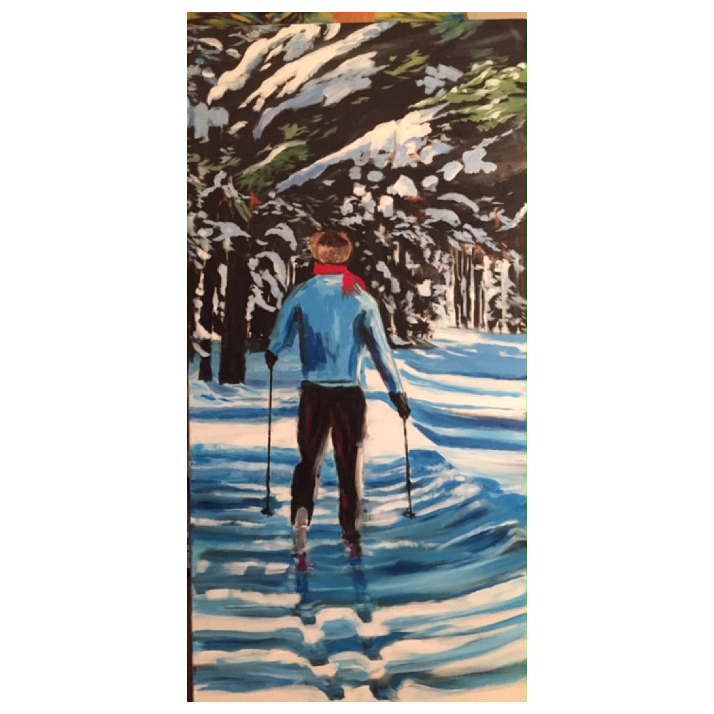 Cross Country - Jenny Gordon-Painting-Eclipse Art Gallery